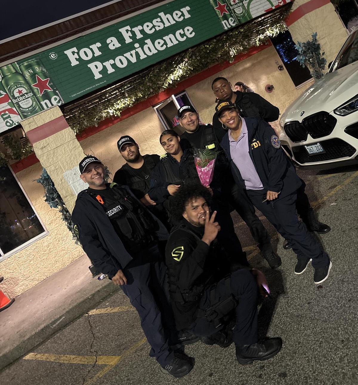 FDI Security team on location in Providence