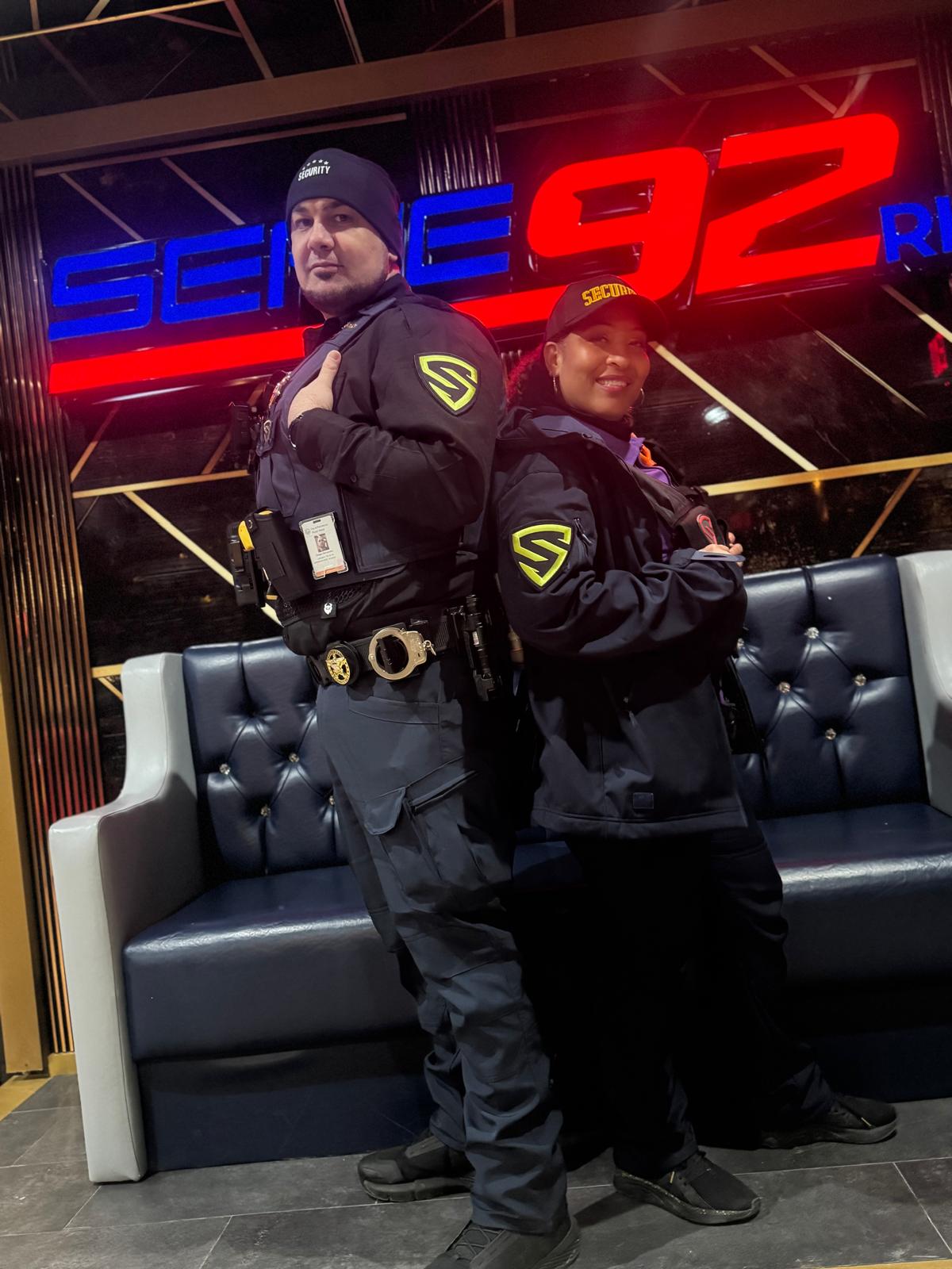 FDI Security guards on duty at a venue